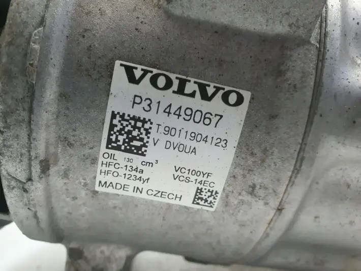 Volvo V60 2.0 T5 SPRĘŻARKA KLIMATYZACJI P31449067