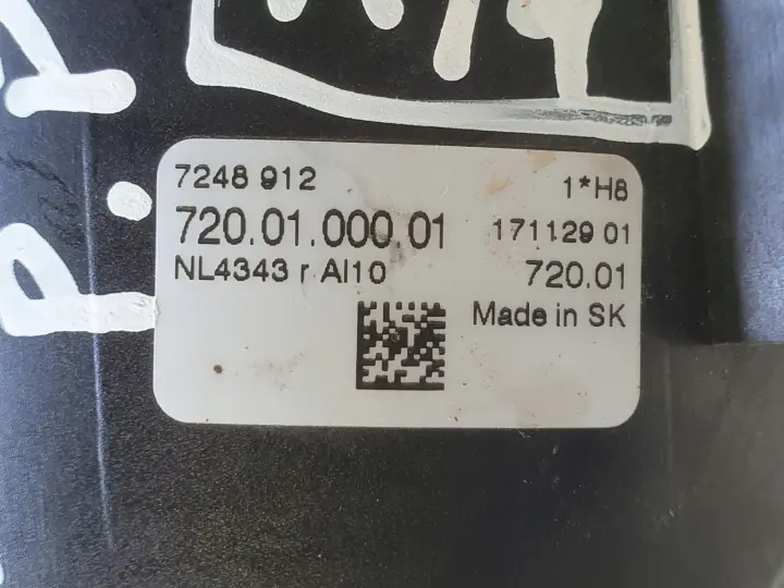 BMW F30 11-18r PRZEDNI HALOGEN PRAWY PRZÓD pasażera 7200100001