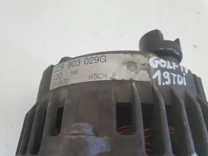 VW Golf IV 1.9 TDI ALTERNATOR 028903029G 120A