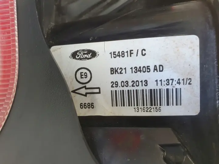 Ford Transit Custom TYLNIA TYLNA LAMPA LEWA lewy tył kierowcy BK2113405AD