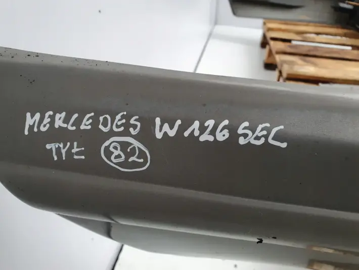 Mercedes W126 C126 SEC COUPE TYLNY ZDERZAK TYŁ USA