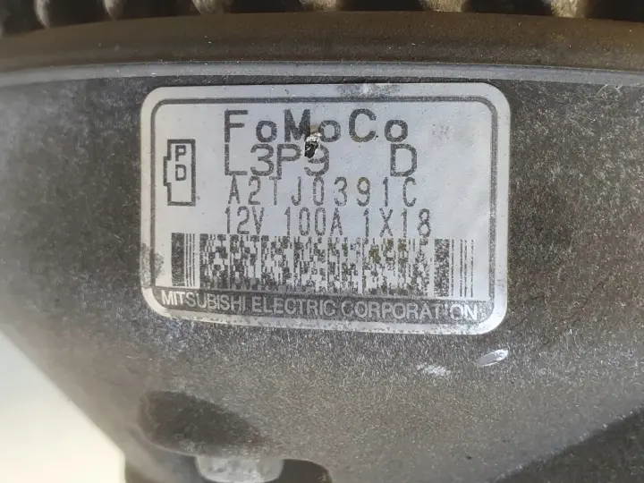 Mazda 6 II GH 2.0 16V Disi ALTERNATOR A2TJ0391C 100A