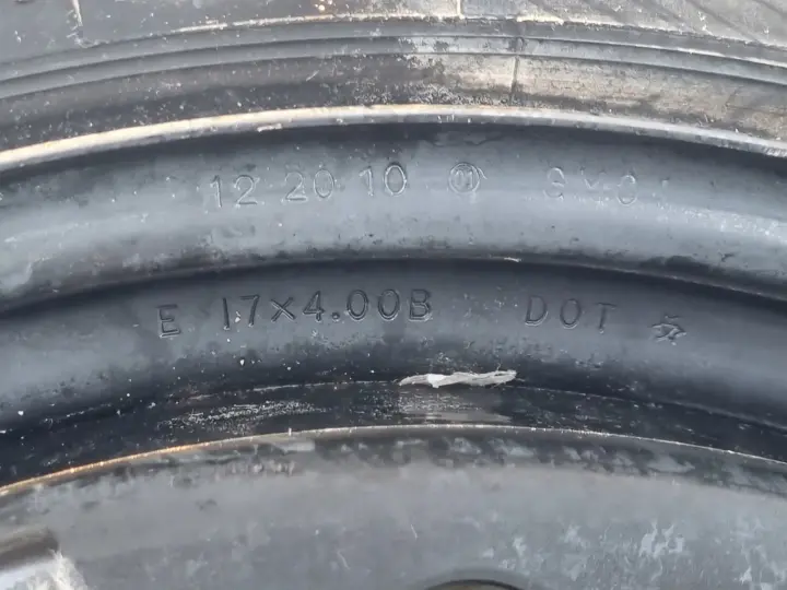 Opel Insignia A KOŁO DOJAZDOWE dojazdówka 125/70 R17 5x120 17X4.00B IS41