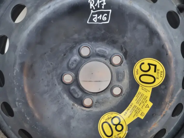Ford S-Max Mondeo mk4 KOŁO DOJAZDOWE dojazdówka 125/80 R17 6G92-BB 2170800