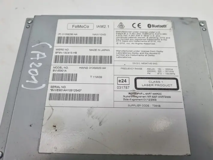 Volvo V60 I S60 II XC60 I CZYTNIK NAWIGACJI Radio 31358290AA 31358290