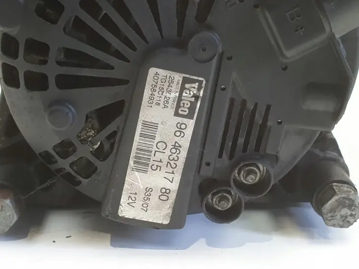 Citroen Xsara Picasso 1.6 HDI ALTERNATOR 9646321780 valeo