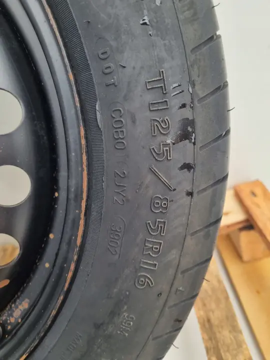 Ford Mondeo mk3 III KOŁO DOJAZDOWE dojazdówka 125/85 R16 5x108 1S71MD