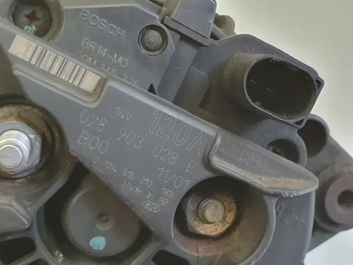 VW Sharan Alhambra Galaxy 1.9 TDI ALTERNATOR bosch 028903028E 120A