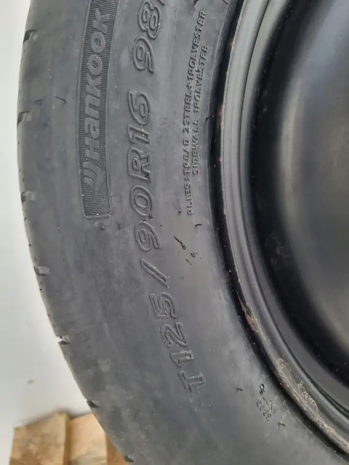 Ford C-Max Focus Mk3 III KOŁO DOJAZDOWE dojazdówka 125/90 R16 5x108 AM51BA