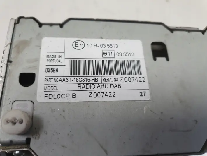 Ford Fiesta MK7 RADIOODTWARZACZ Radio CD AA6T-18C815-HB