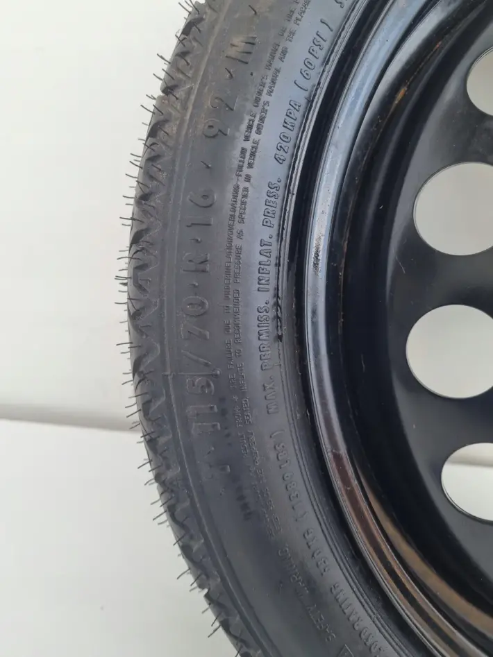 Opel Astra H KOŁO DOJAZDOWE dojazdówka 115/70 R16 4x100 2160126