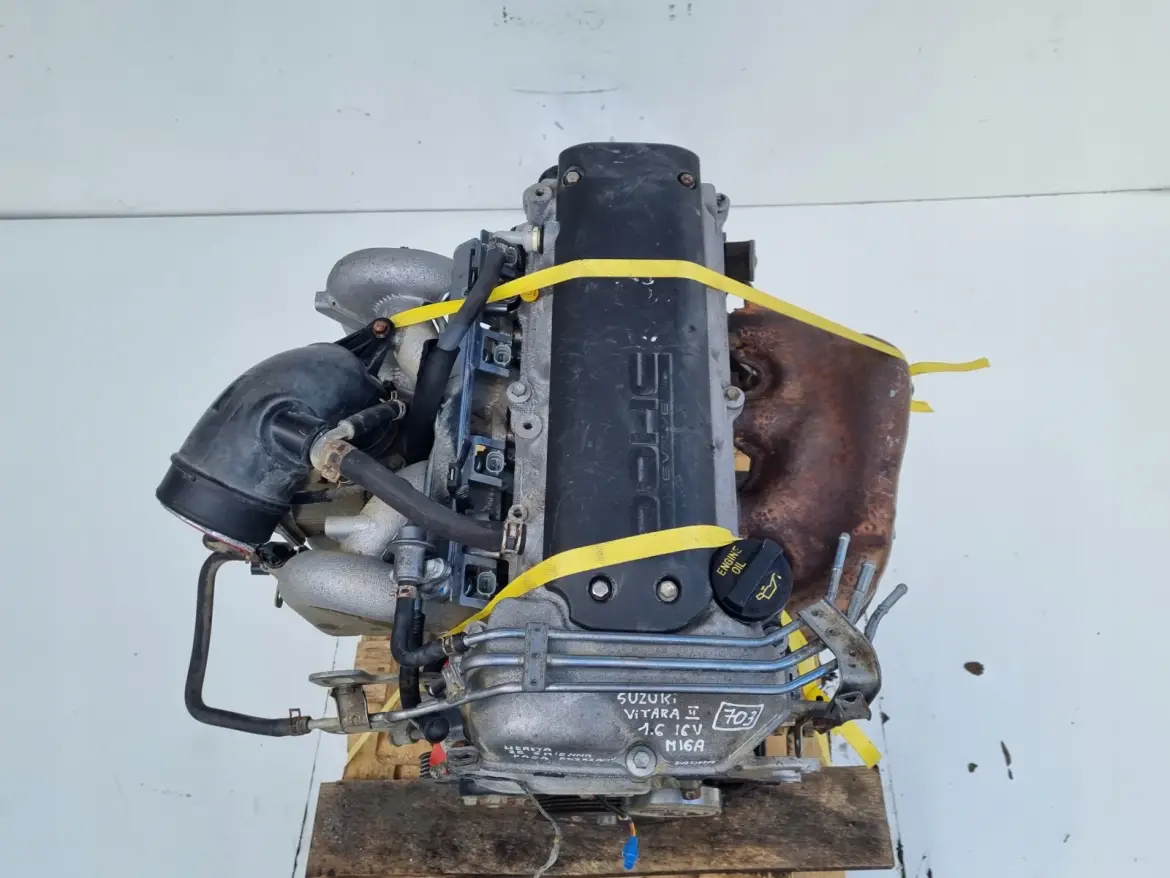 SILNIK KOMPLET Suzuki Swift III IV 1.6 16V VVT 04-10r zmienne fazy M16A