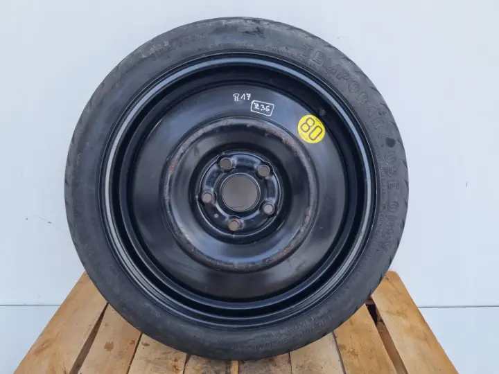 Toyota Auris KOŁO DOJAZDOWE dojazdówka 125/70 R17 5x114,3 2170602