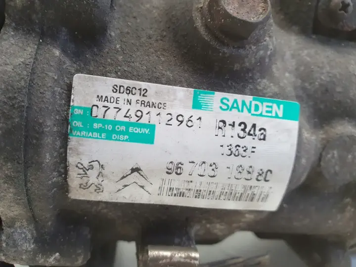 Citroen Xsara Picasso 1.6 HDI SPRĘŻARKA KLIMATYZACJI pompa 9670318880