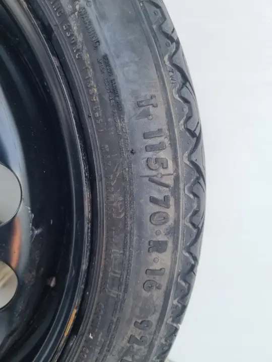 Opel Vectra C Astra H KOŁO DOJAZDOWE dojazdówka 115/70 R16 5x110 2160132