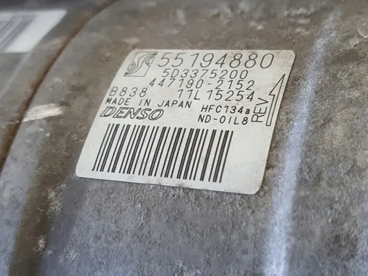 Alfa Romeo Mito 1.4 T-JET SPRĘŻARKA KLIMATYZACJI 55194880