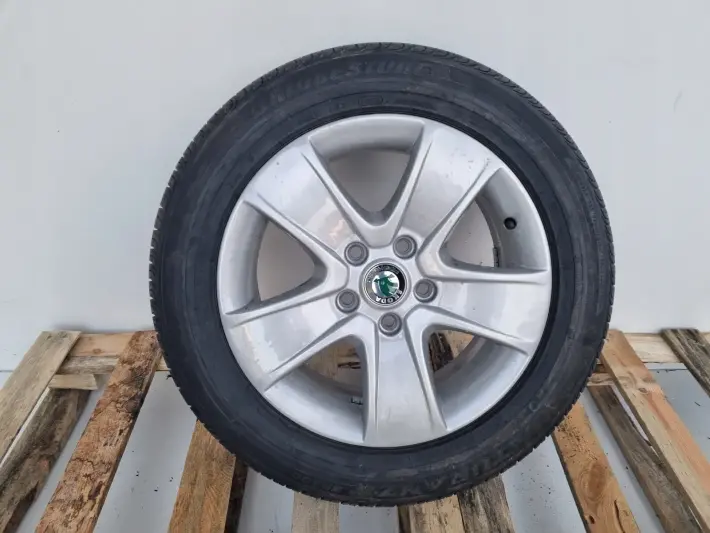 Skoda Octavia II KOŁO ZAPASOWE zapas FELGA 205/55 R16 1Z0601025T 5x112