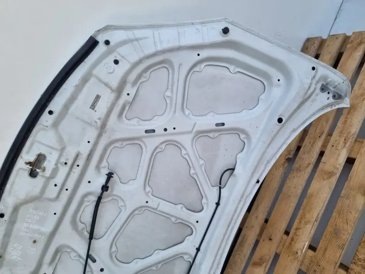 Kia Ceed Cee'd LIFT 09-12r PRZEDNIA MASKA POKRYWA SILNIKA WD Cassa White