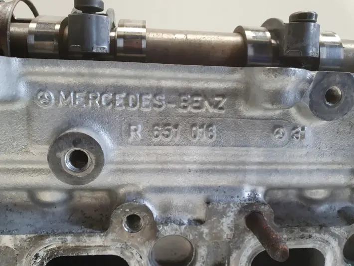 Mercedes W212 2.2 CDI GŁOWICA CYLINDRÓW wałki R651016