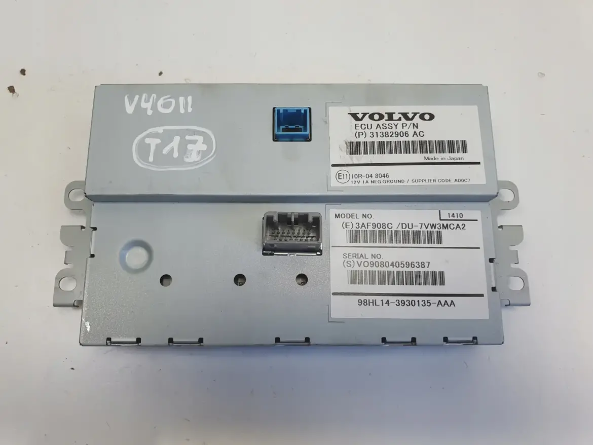 Volvo V40 II EKRAN NAWIGACJI Wyświetlacz monitor 31382906AC