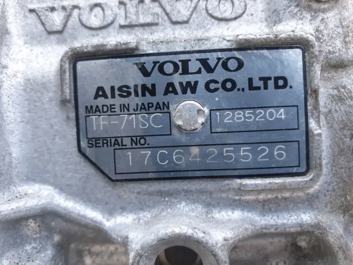 Volvo S90 V90 II 2.0 D DIESEL AUTOMATYCZNA SKRZYNIA BIEGÓW automat 1285204