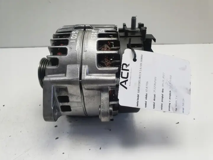 Mercedes W213 E200 1.6 CDI ALTERNATOR valeo A0009068302 250A