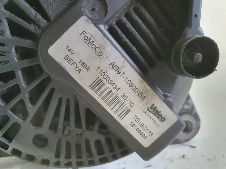 Ford Mondeo MK4 2.0 TDCI ALTERNATOR valeo AG9T-10300-BA 150A