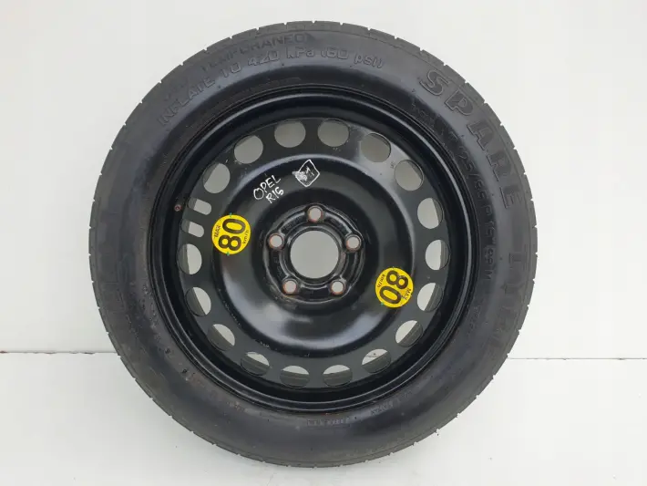 Opel Vectra C Astra H KOŁO DOJAZDOWE dojazdówka 125/85 R16 5x110 2160132