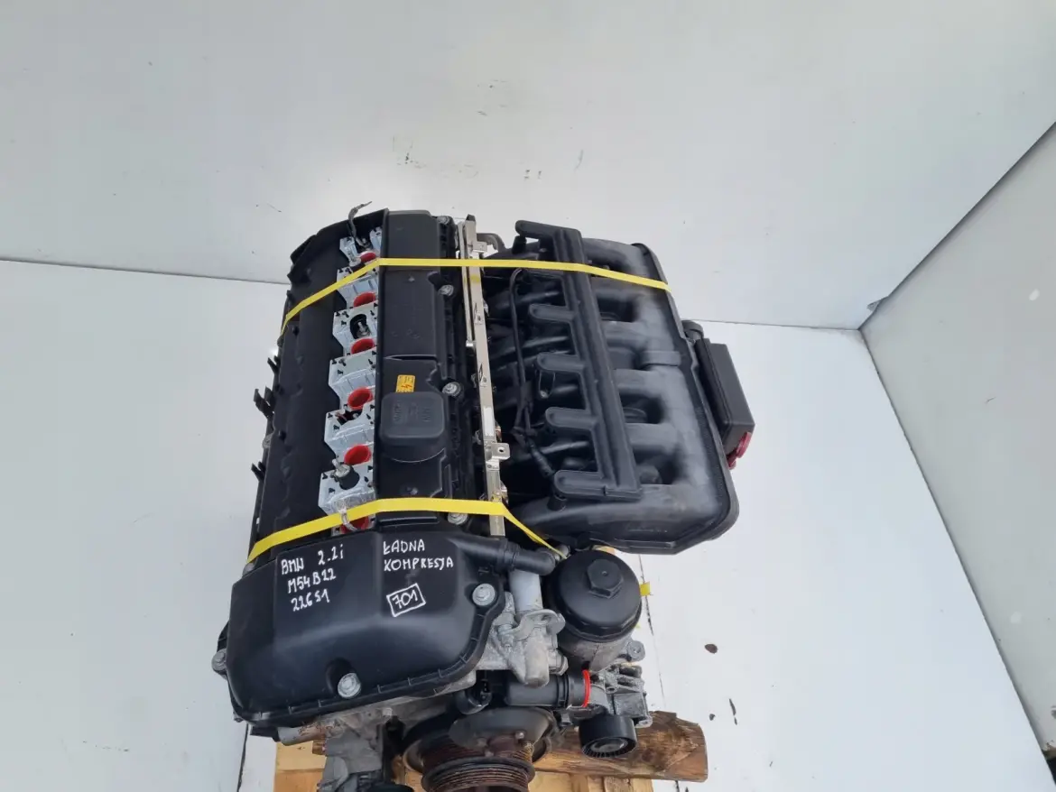 SILNIK KOMPLET BMW E60 E61 520i 2.2 i 170KM 147tyś M54B22 226S1