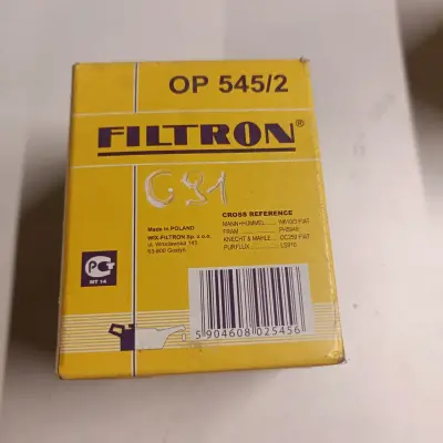 Alfa Romeo Fiat Hyundai Isuzu Lancia Mitsubishi Nissan FILTR OLEJU OP545/2