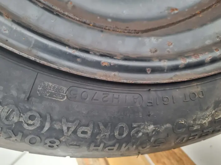 Ford C-Max Focus Mk2 II KOŁO DOJAZDOWE dojazdówka 125/85 R16 5x108 1S71MH