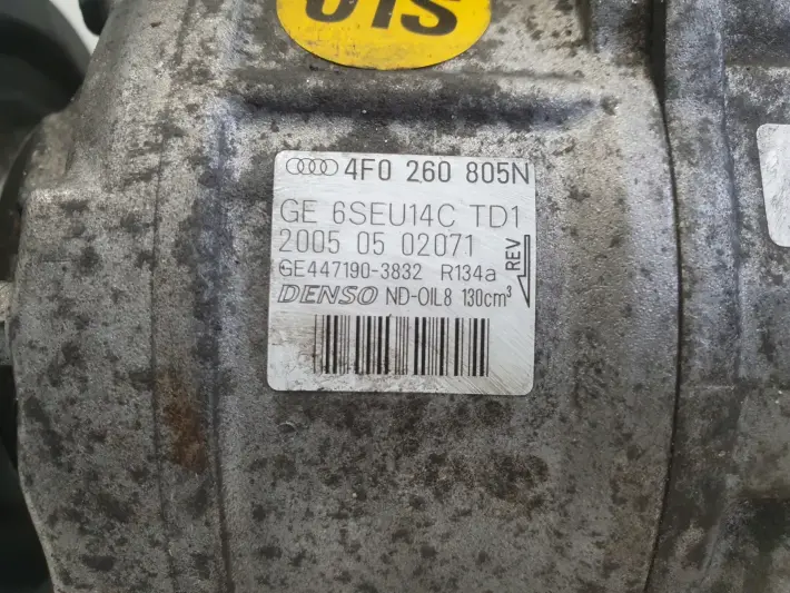 Audi A6 C6 3.0 TDI SPRĘŻARKA KLIMATYZACJI pompa 4F0260805N