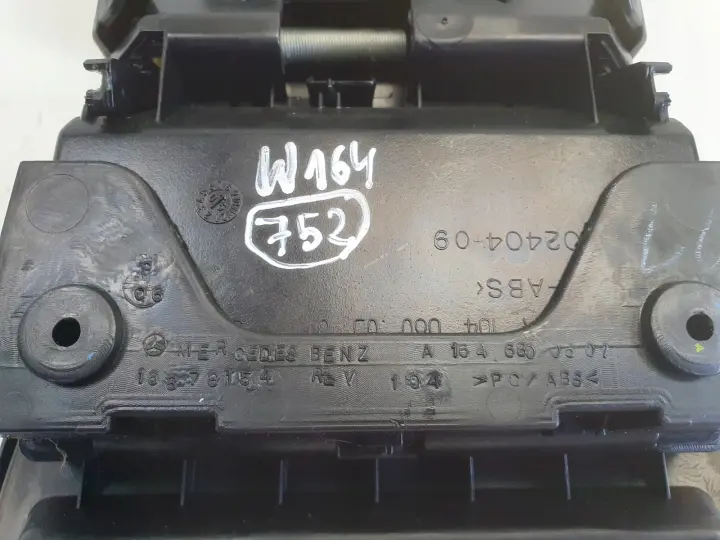 Mercedes ML W164 TYLNY TUNEL ŚRODKOWY kratka nawiewu panel tył A1648300454