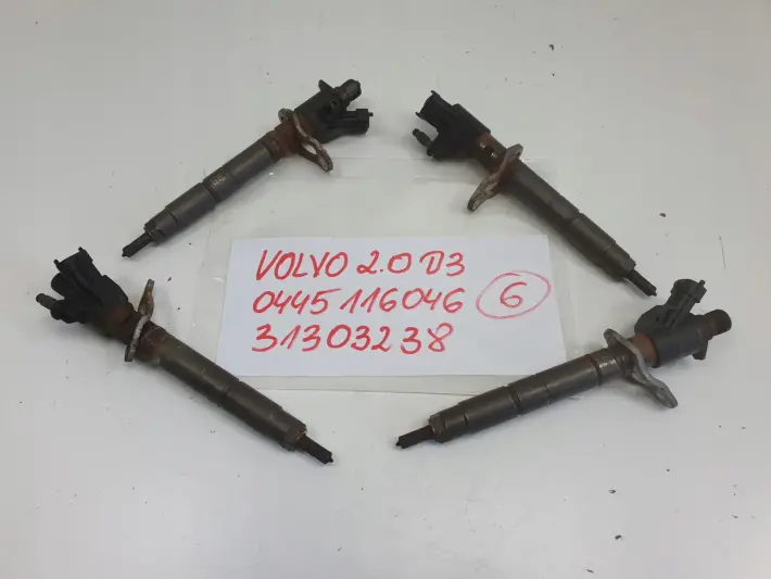 Volvo S60 II V60 II 2.0 D3 WTRYSKIWACZ wtrysk 0445116046