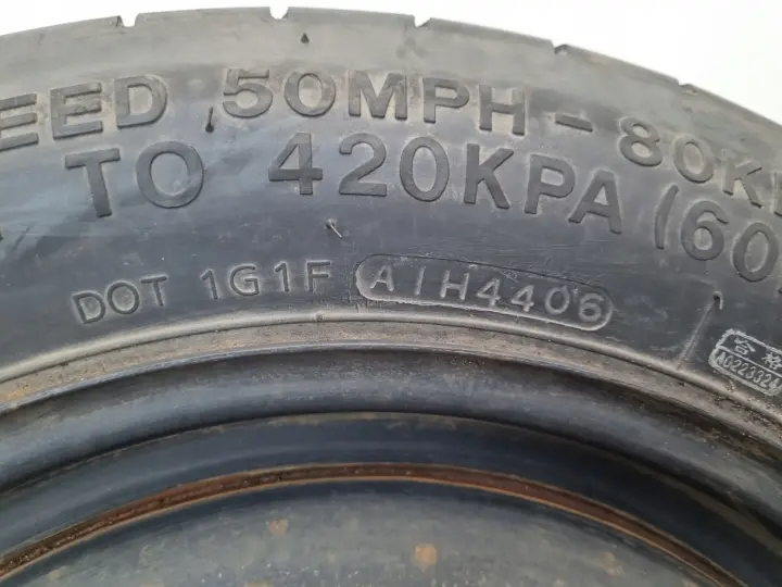 Ford C-Max Focus Mk2 II KOŁO DOJAZDOWE dojazdówka 125/85 R16 5x108 1S71MH