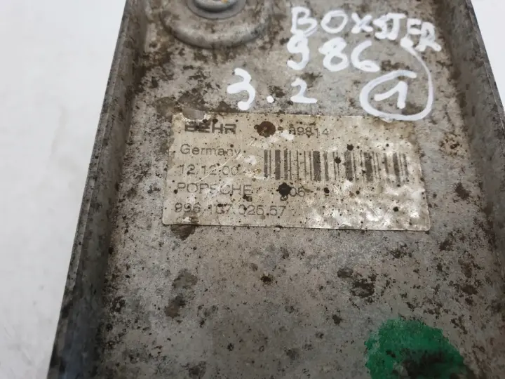 Porsche Boxster 986 3.2 CHŁODNICA OLEJU oryginał