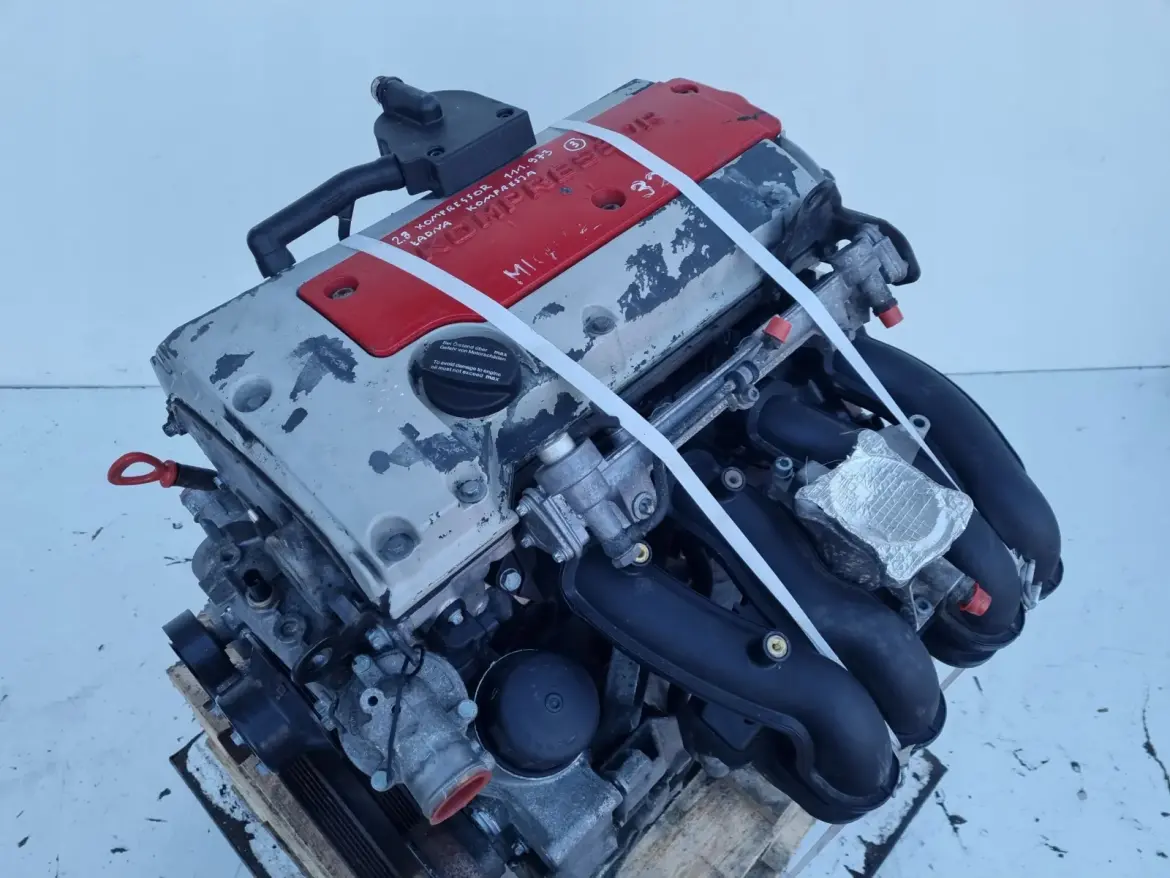 SILNIK KOMPLET Mercedes SLK R170 2.3 KOMPRESSOR 111973 111.973