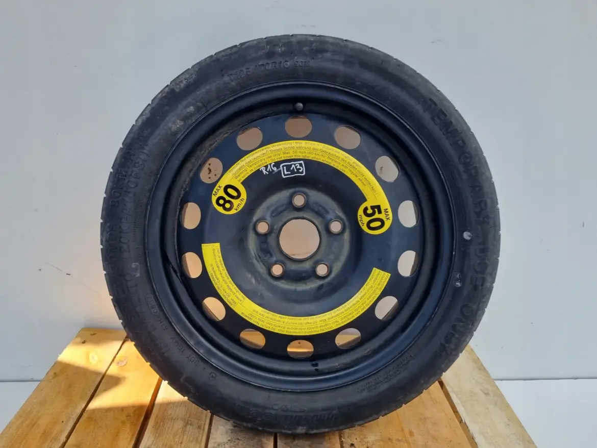 Audi Seat Vw Golf VI KOŁO DOJAZDOWE dojazdówka 125/70 R16 1K0601027AL 5x112