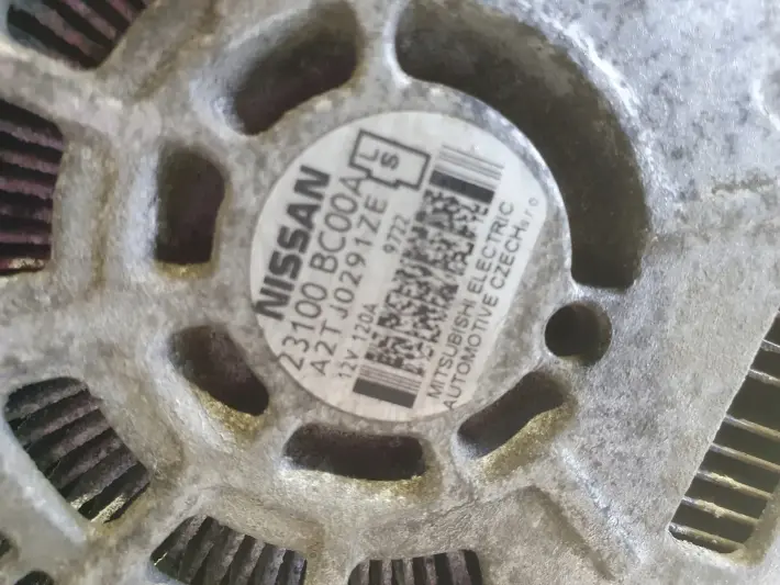 Nissan Qashqai J10 1.6 16V ALTERNATOR 120A A2TJ0291ZE A2TJ0291ZE 23100BC00A