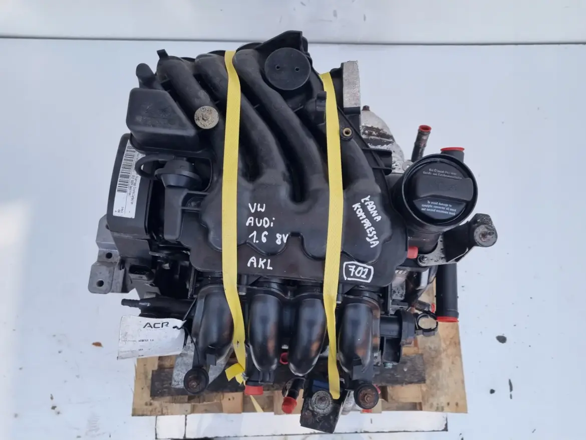 SILNIK KOMPLET Seat Toledo II 1.6 SR 8V 101KM kompresja ok AKL