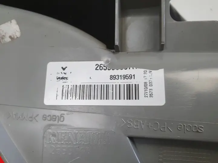 Renault Megane III HB 08-16r TYLNA LAMPA LEWA lewy tył kierowcy 265550007R