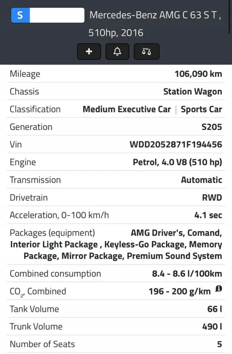 SILNIK Mercedes W205 A205 C205 C63 C63S AMG 4.0 V8 BITURBO 177980 177.980