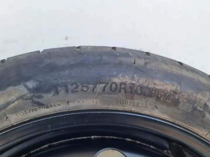 Audi Seat Vw Golf V KOŁO DOJAZDOWE dojazdówka 125/70 R16 1K0601027F 5x112