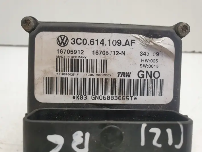 VW Passat B6 POMPA ABS Sterownik 3C0614109AF