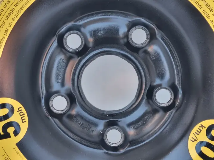 Audi Seat Vw Golf V KOŁO DOJAZDOWE dojazdówka 125/70 R16 1K0601027F 5x112