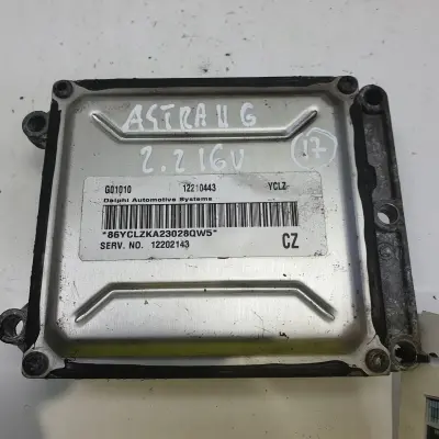 Opel Astra II G 2.2 16V STEROWNIK SILNIKA 12210443