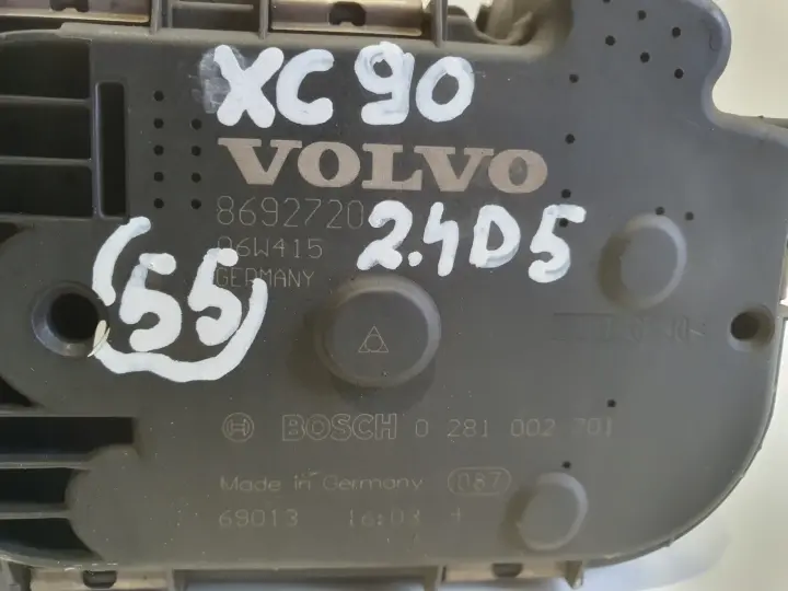 Volvo S60 I V70 II XC60 I 2.4 D5 PRZEPUSTNICA 8692720 0281002701