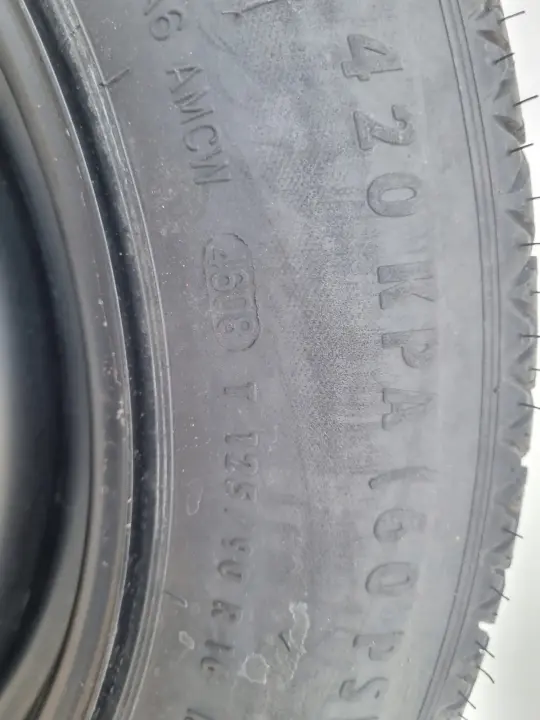 Ford C-Max Focus Mk2 II KOŁO DOJAZDOWE dojazdówka 125/90 R16 5x108 1S71MH