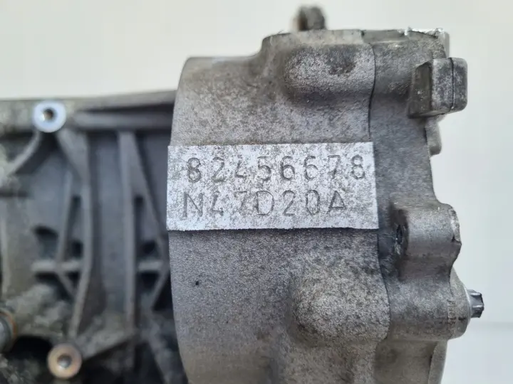 DÓŁ SILNIKA BLOK WAŁ KORBOWY TŁOK TŁOKI BMW X3 E83 2.0 D DIESEL N47D20A