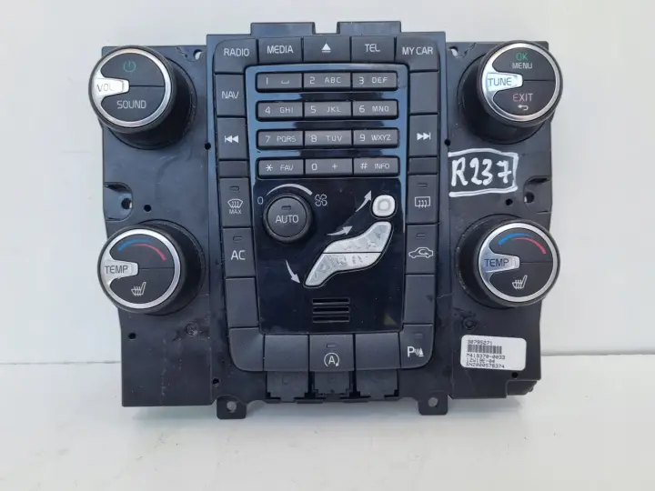 Volvo S60 II V60 I PANEL KLIMATYZACJI Nawiewu radia 30795271